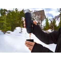 "Experience Barista-Quality Coffee Anywhere with Wacaco Minipresso GR 50ml - Your Portable Espresso Machine!"